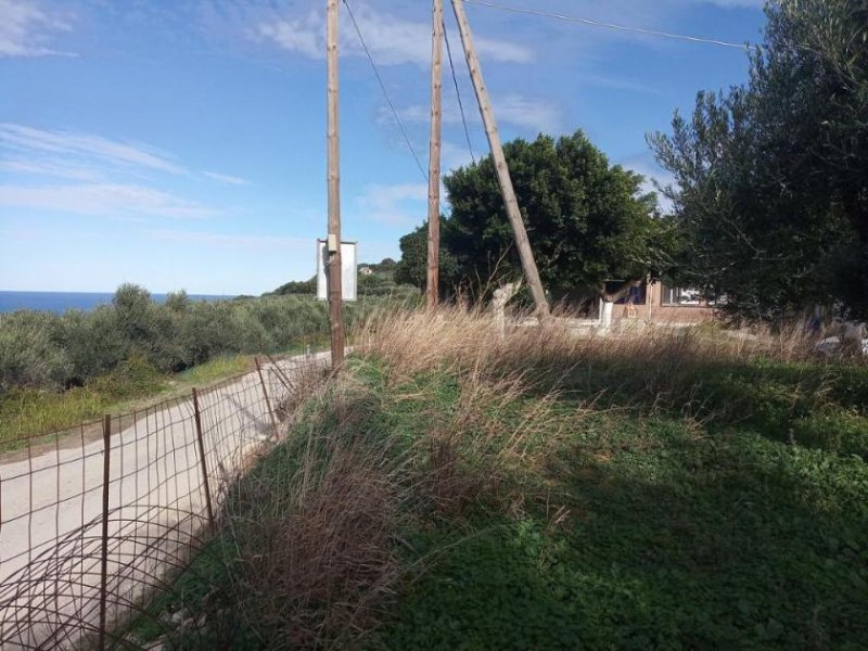 Xirokampi Kreta, Xirokampi: Grundstück mit Meer- und Bergblick in ruhiger Lage zu verkaufen Grundstück kaufen